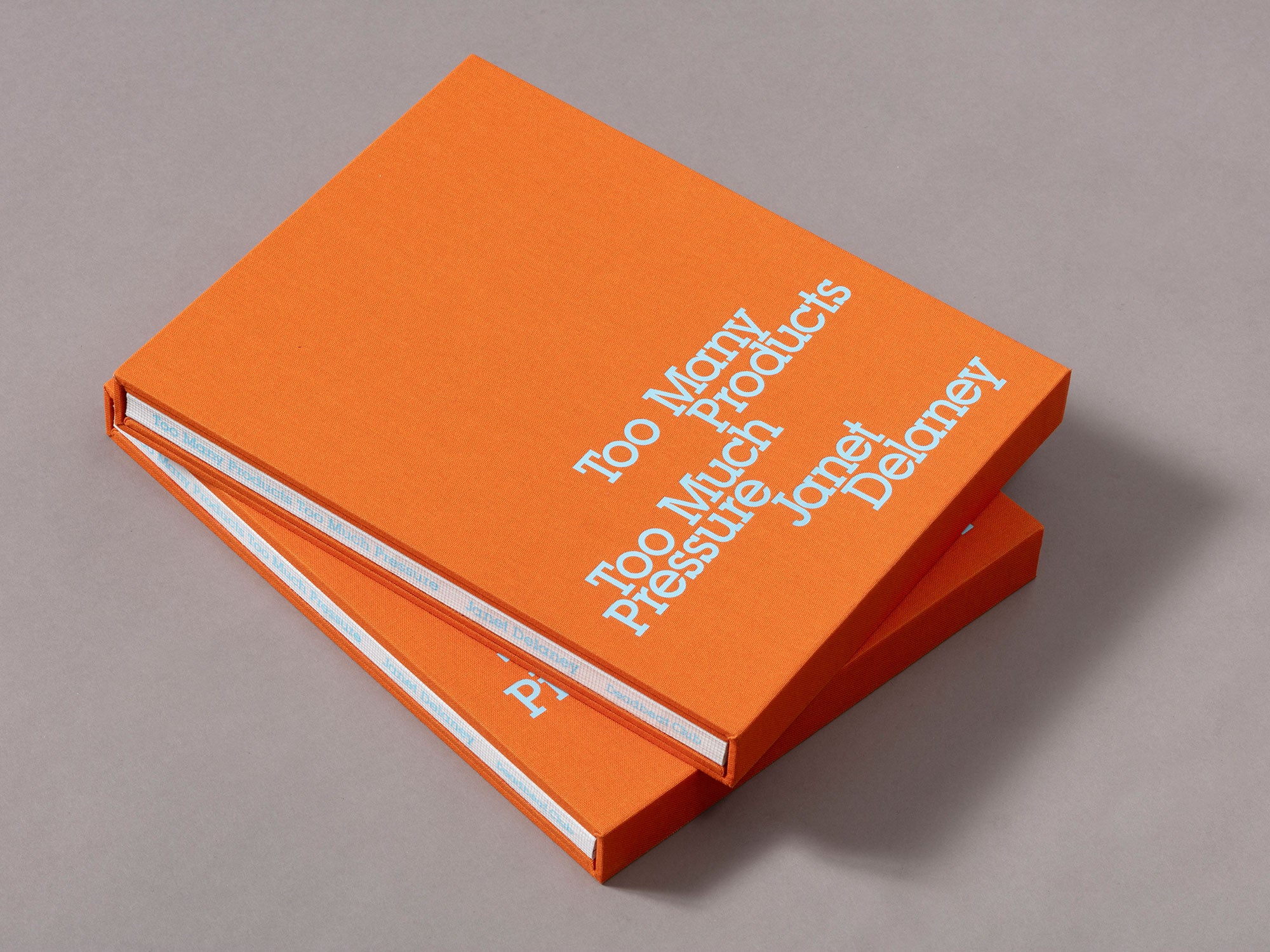 Special Edition / Too Many Products Too Much Pressure - Janet Delaney