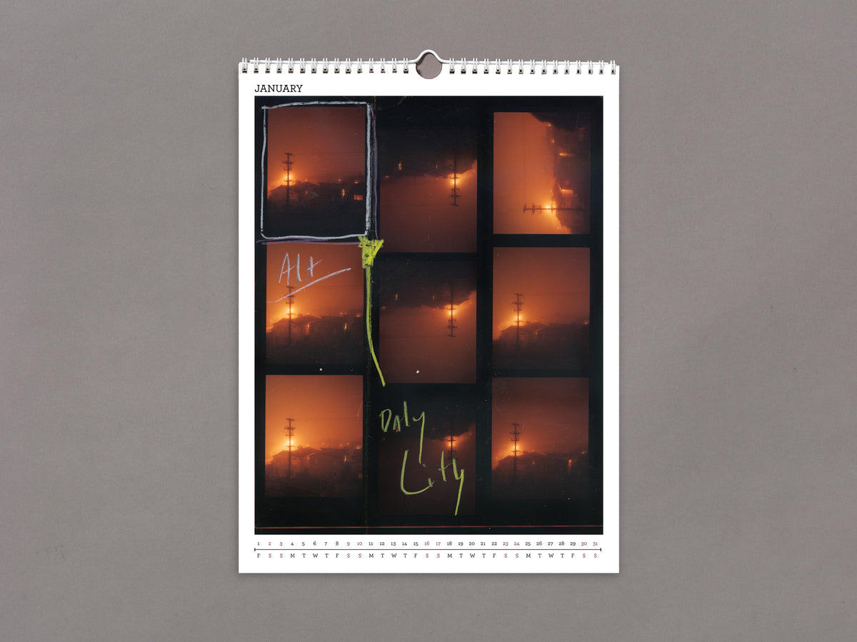 2027 Calendar - Todd Hido