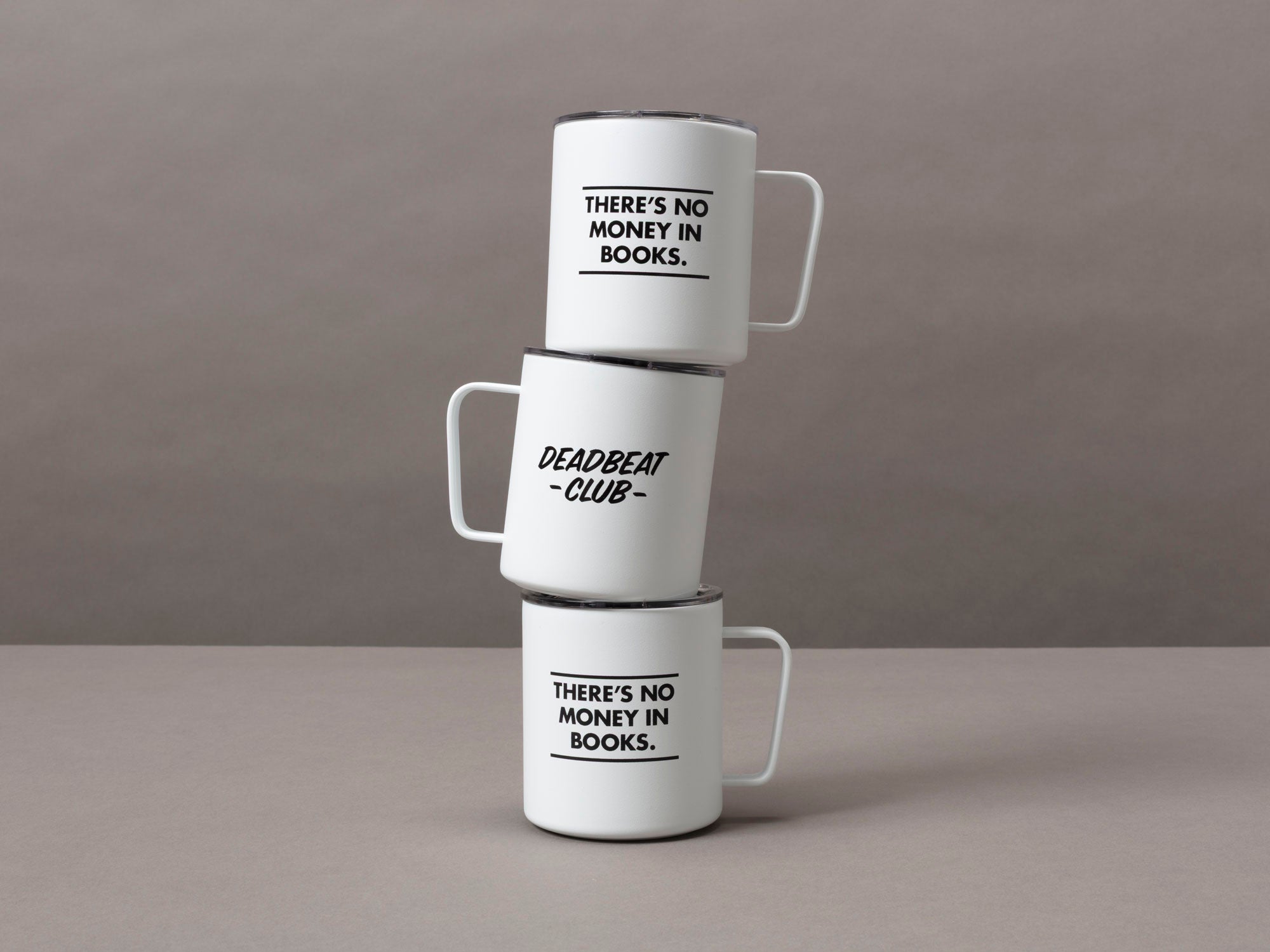 Deadbeat Camp Cup in White
