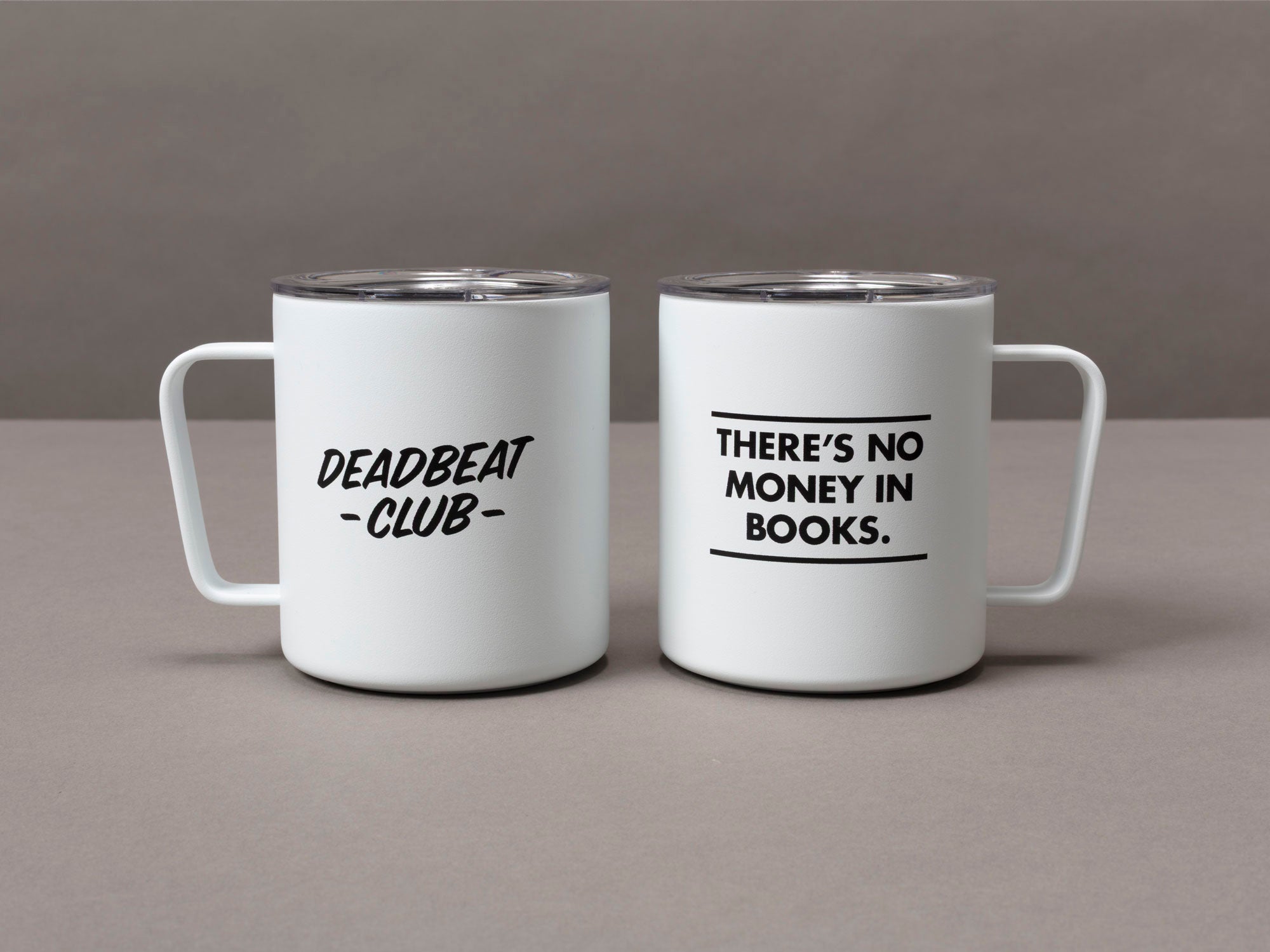 Deadbeat Camp Cup in White