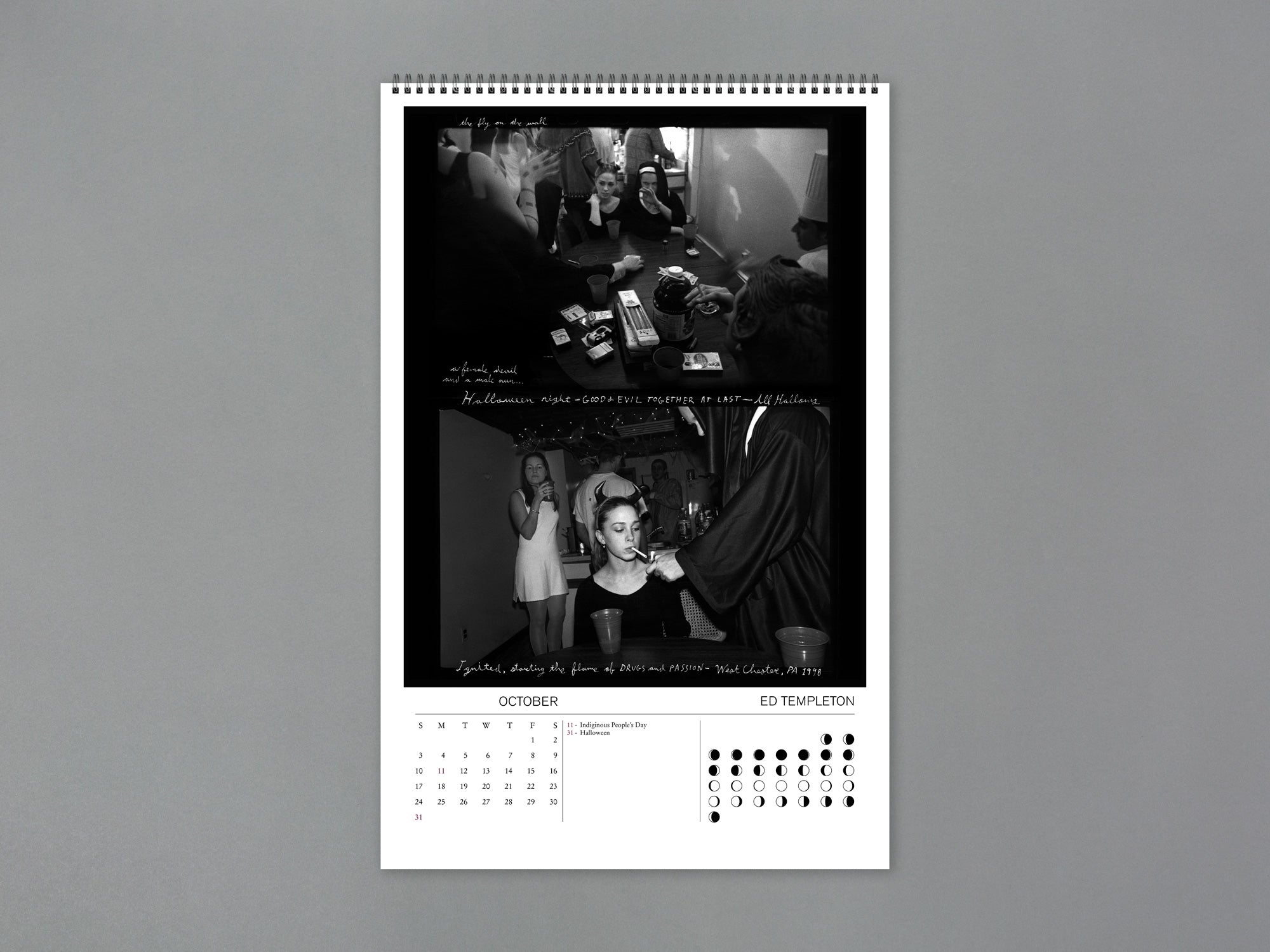 2021 Calendar - Nelson Chan, Kris Graves, Tania Franco Klein, Bryan Schutmaat, Ed Templeton, Vanessa Winship