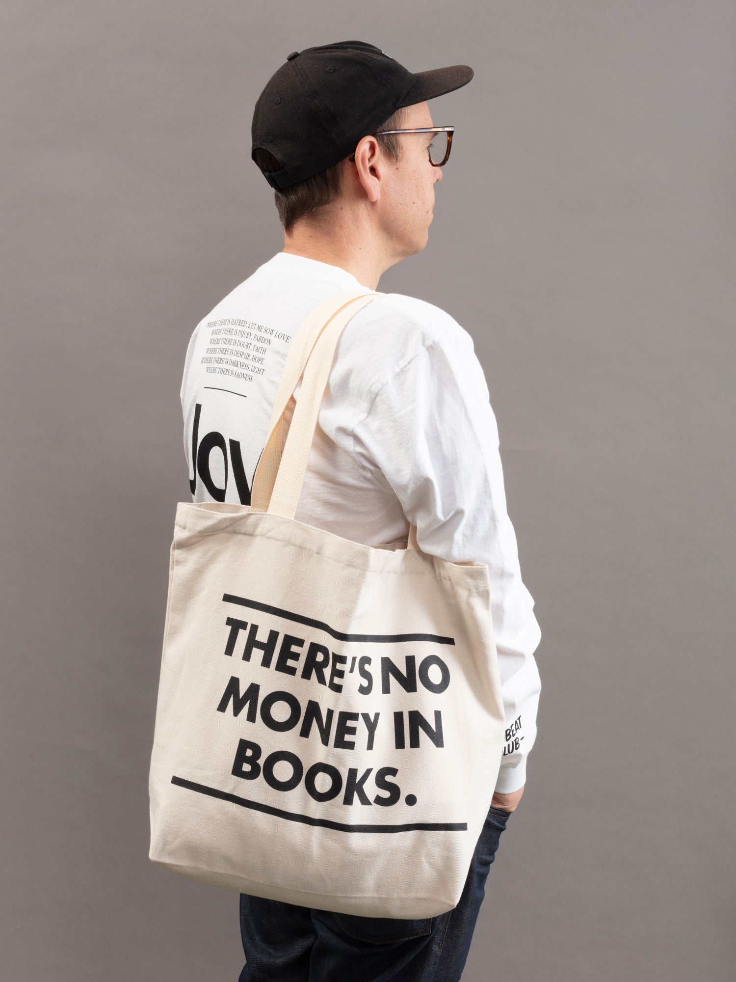 Deadbeat Club Tote Bag w/ Pocket