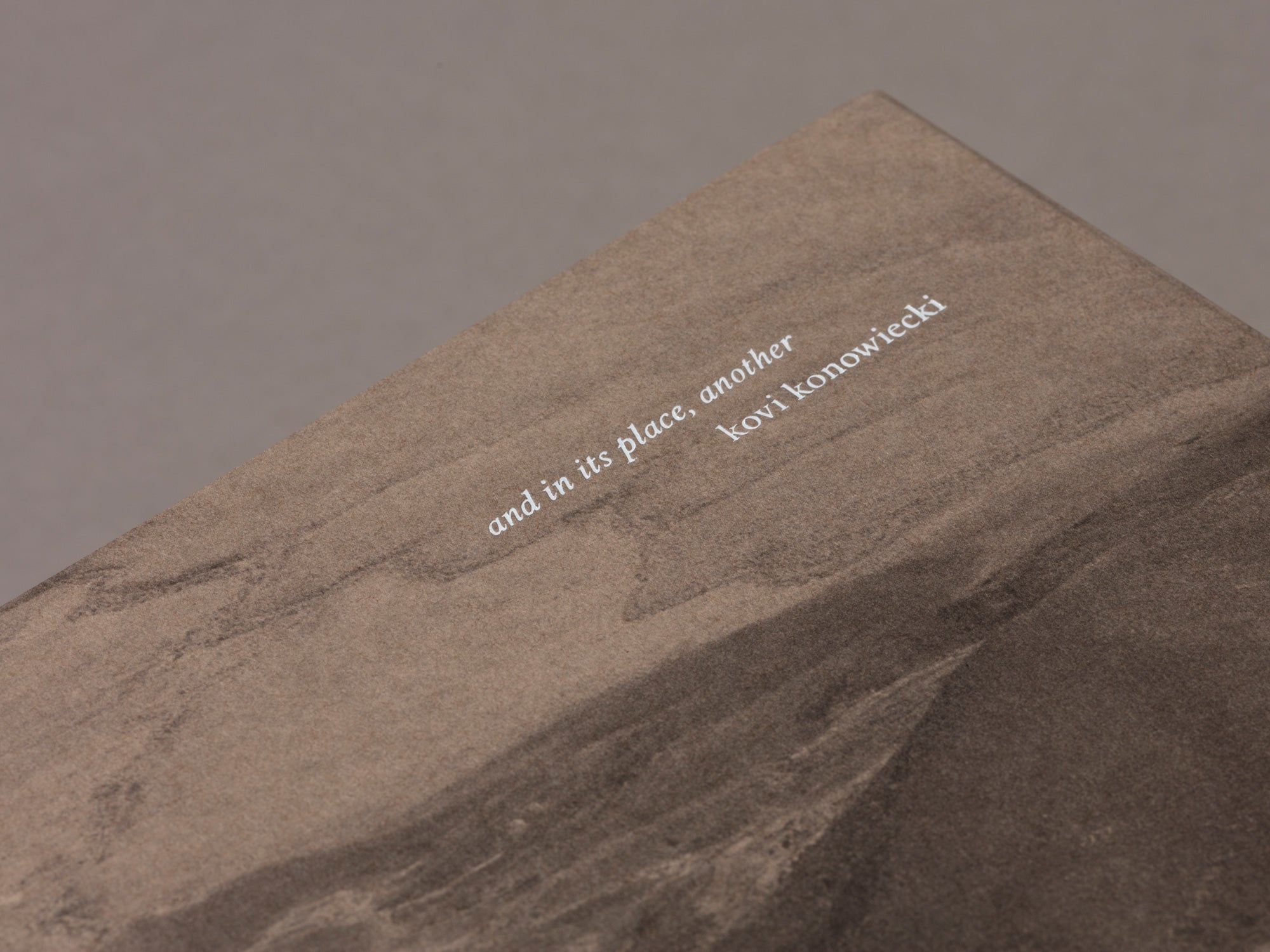 and in its place, another - Kovi Konowiecki