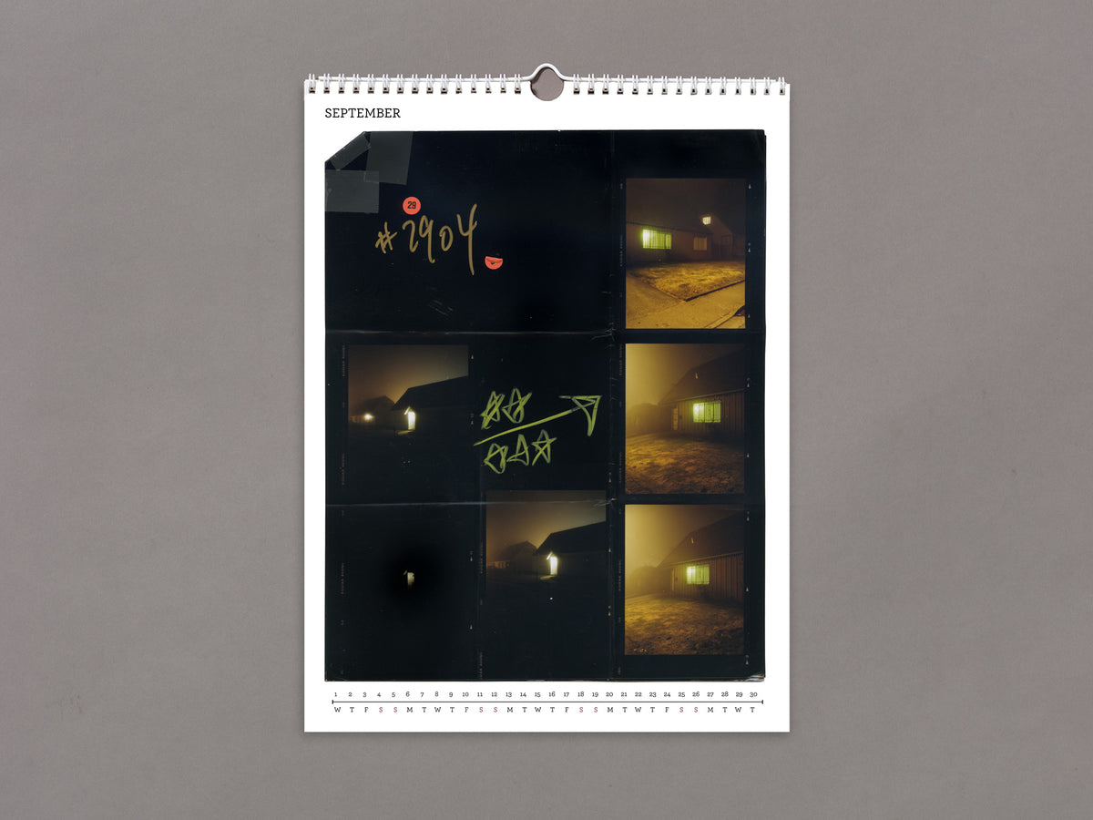2027 Calendar - Todd Hido