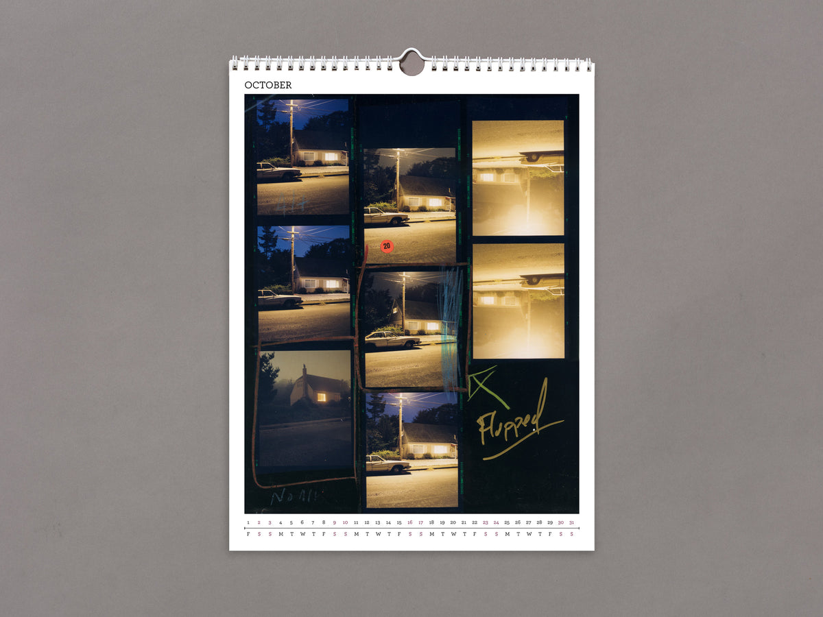 2027 Calendar - Todd Hido