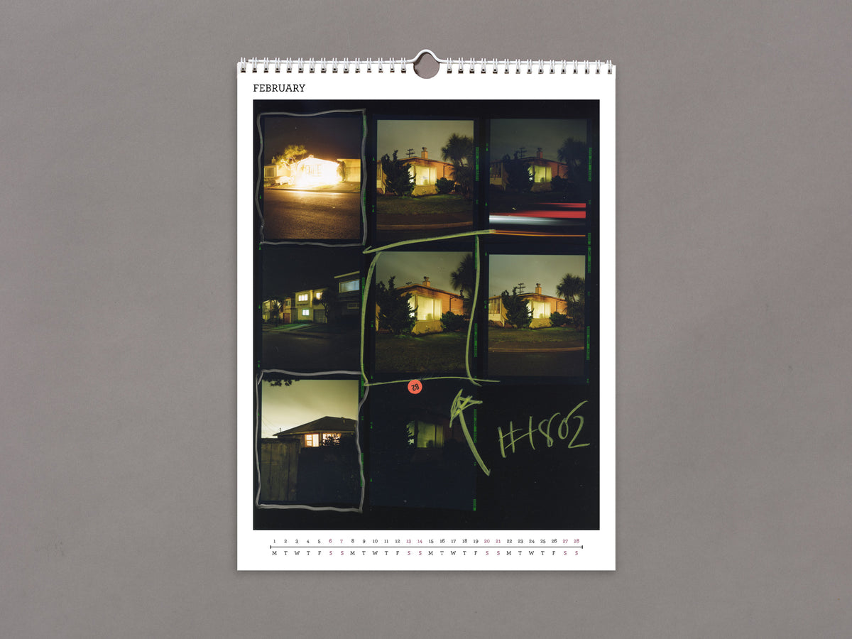 2027 Calendar - Todd Hido