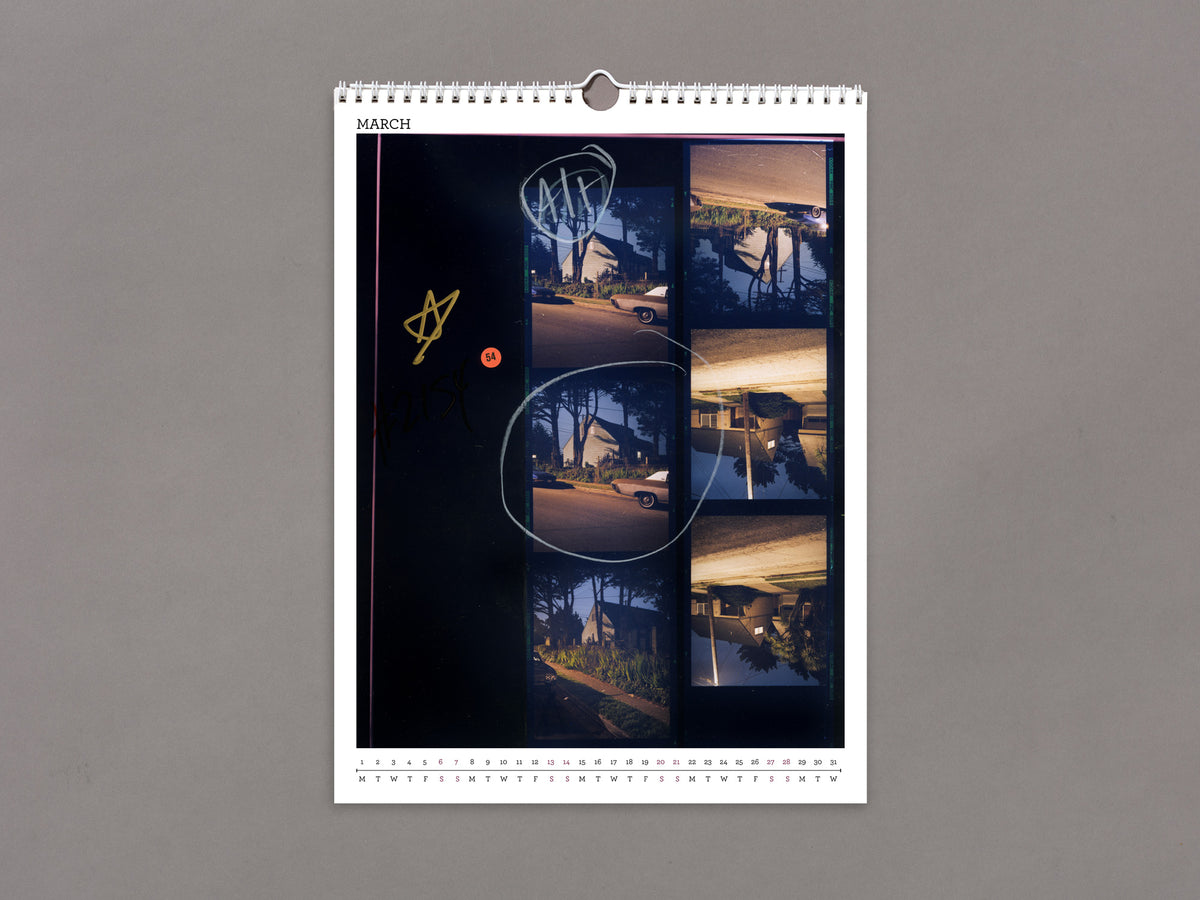 2027 Calendar - Todd Hido