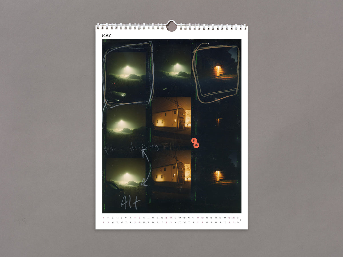 2027 Calendar - Todd Hido