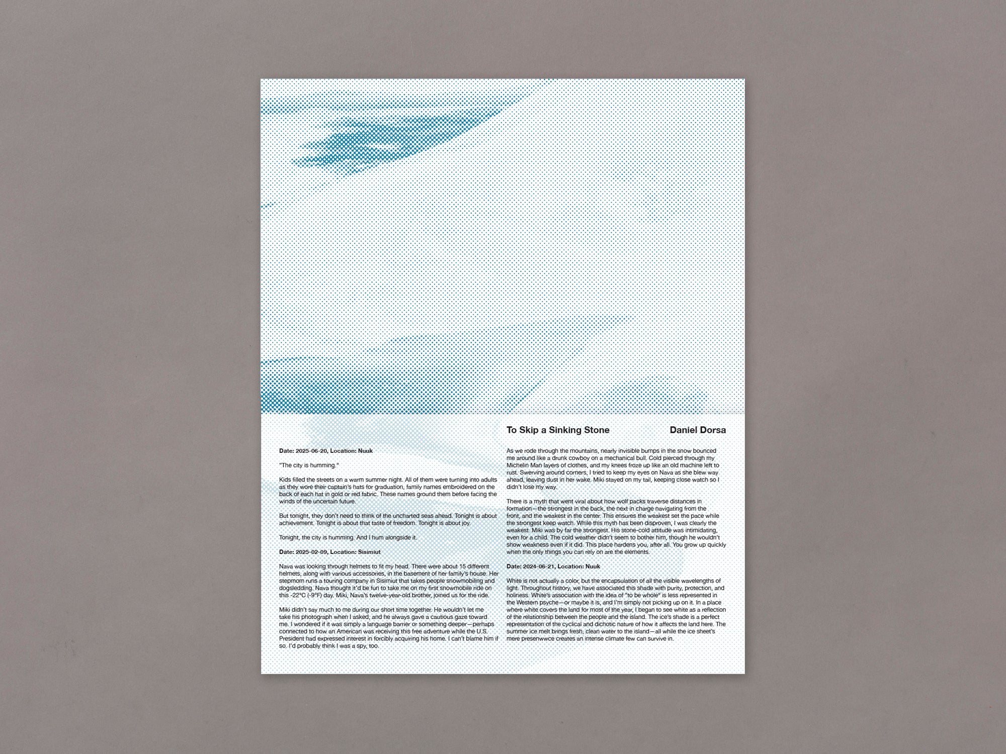 Special Edition / To Skip a Sinking Stone - Daniel Dorsa