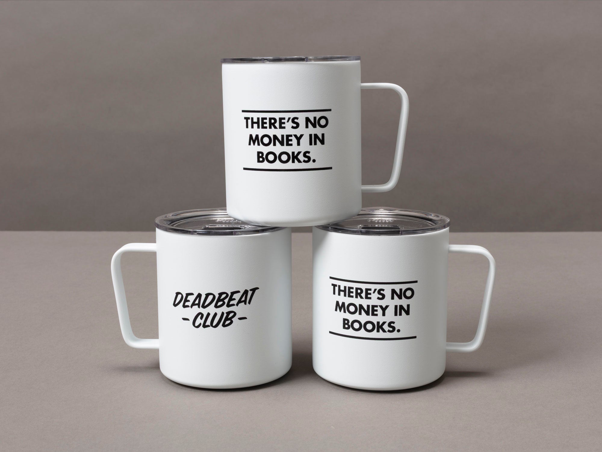 Deadbeat Camp Cup in White