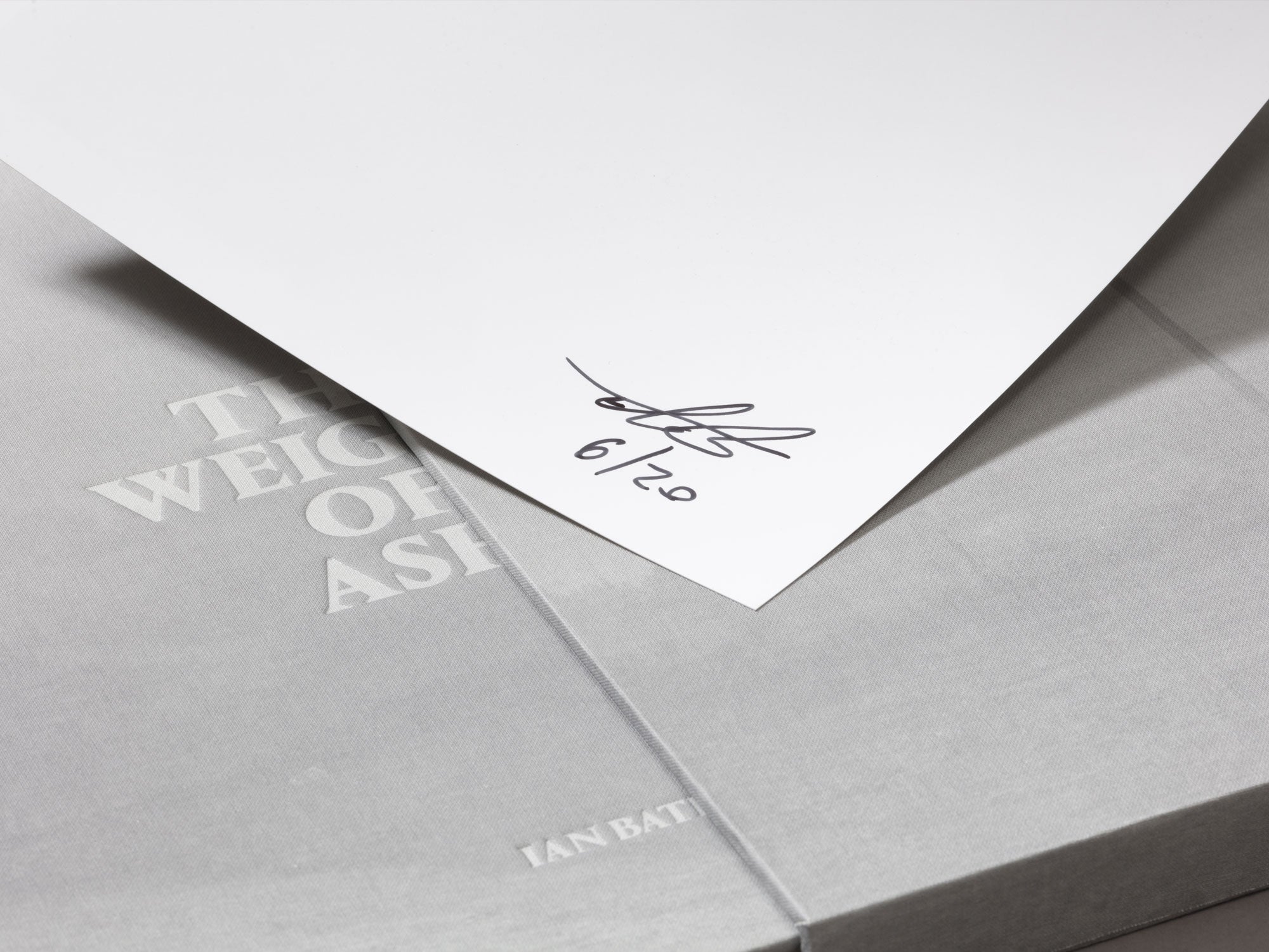 Special Edition / The Weight Of Ash - Ian Bates