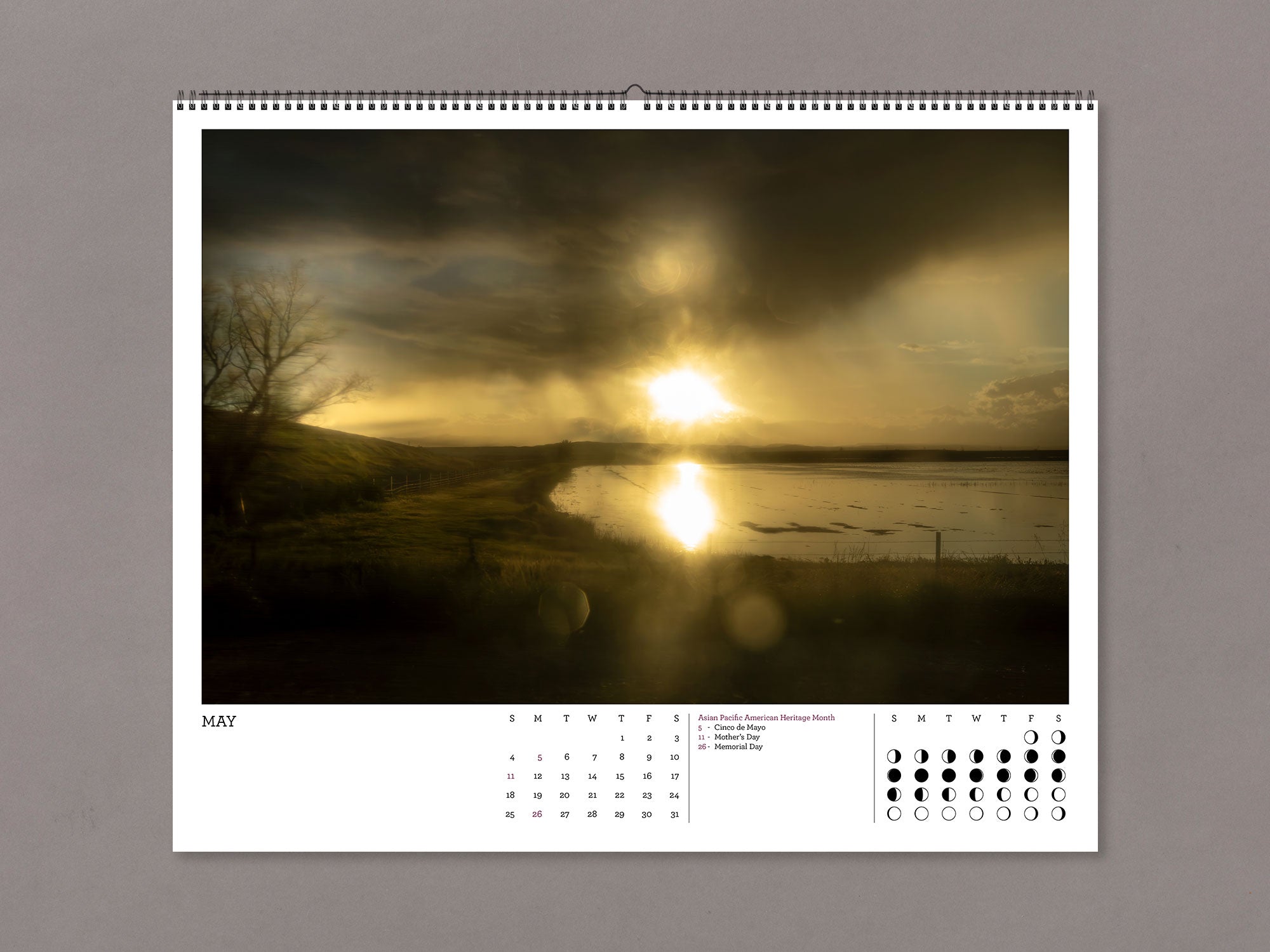 2025 Calendar - Todd Hido