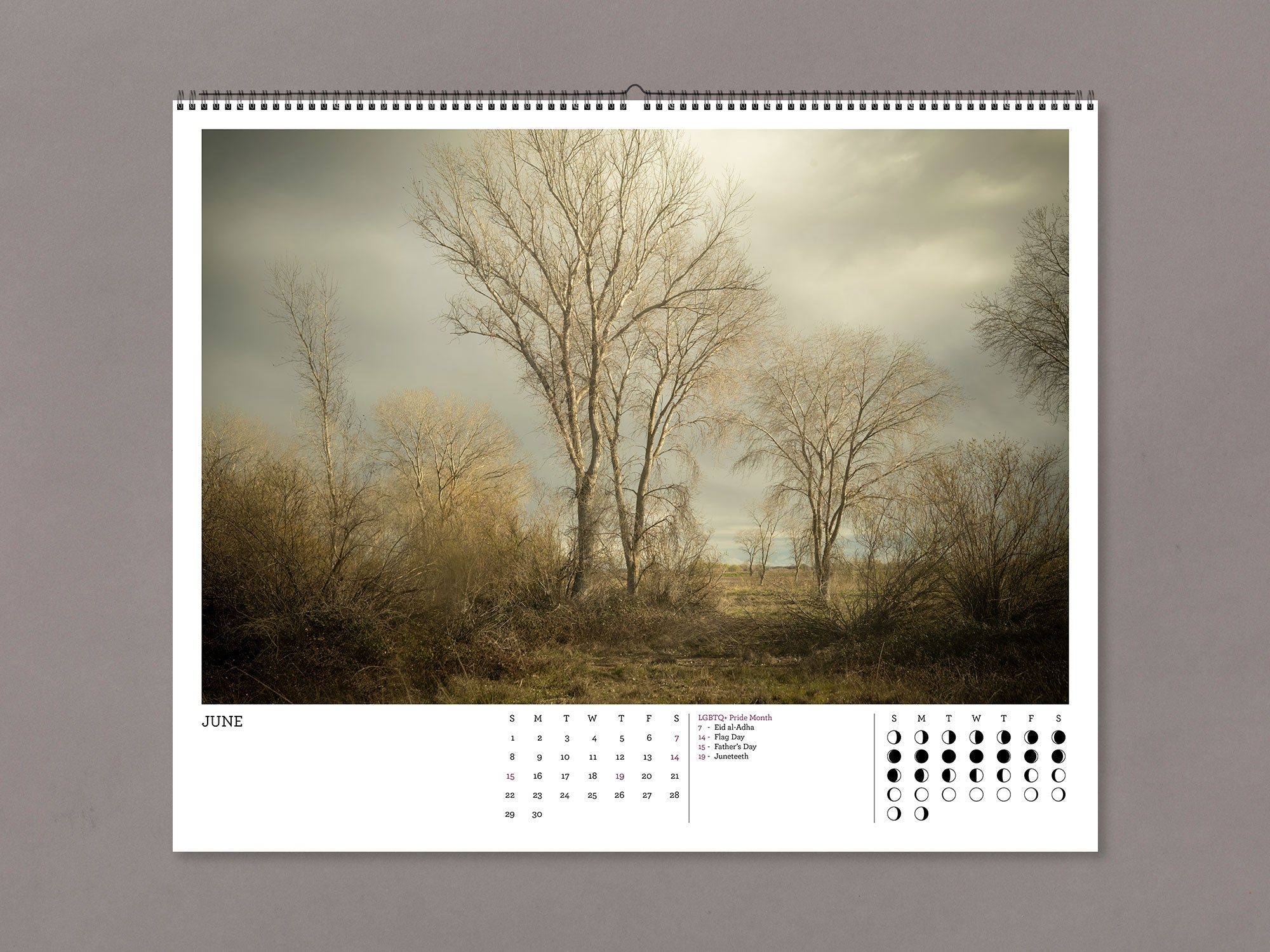 2025 Calendar - Todd Hido