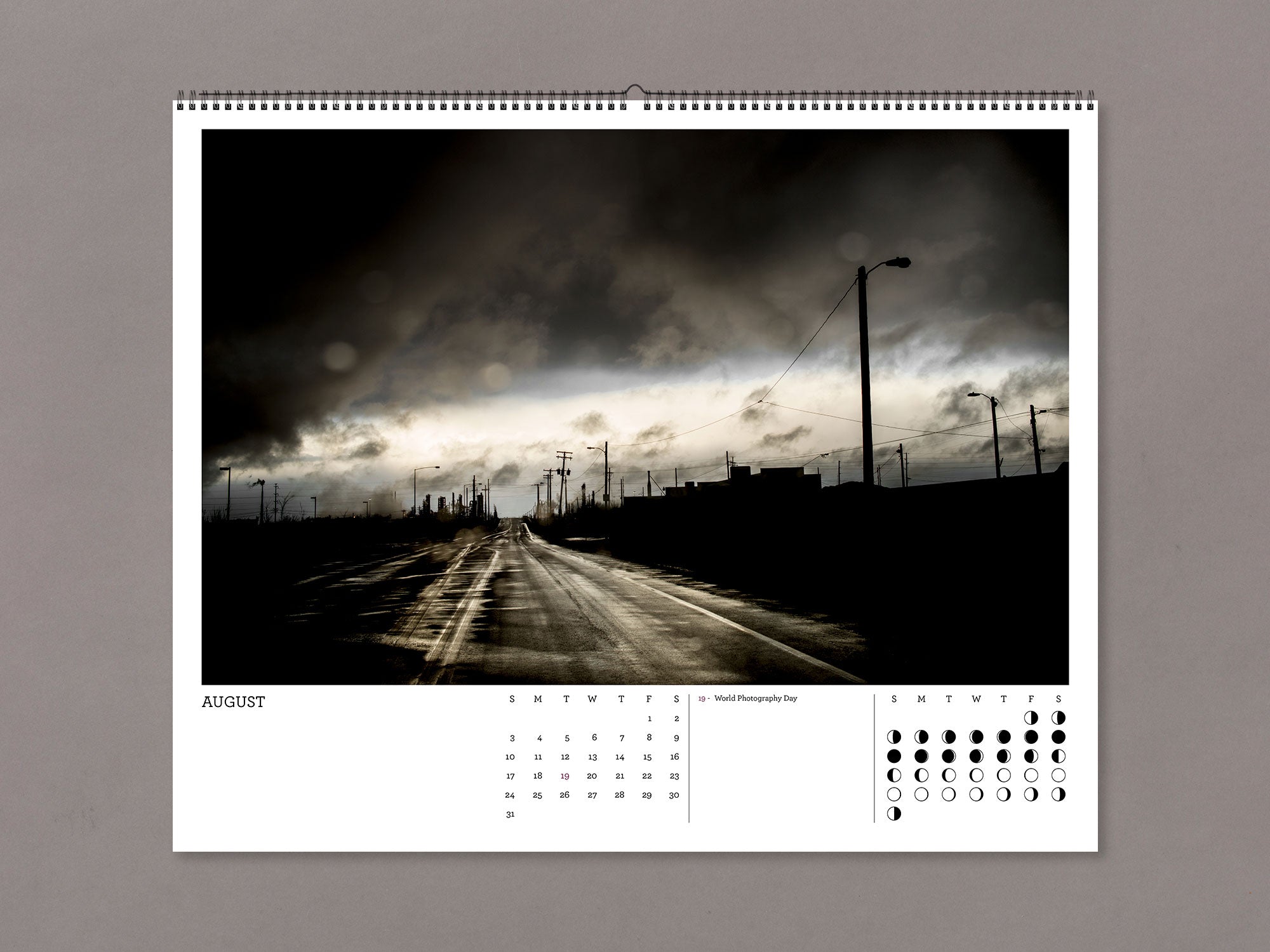 2025 Calendar - Todd Hido