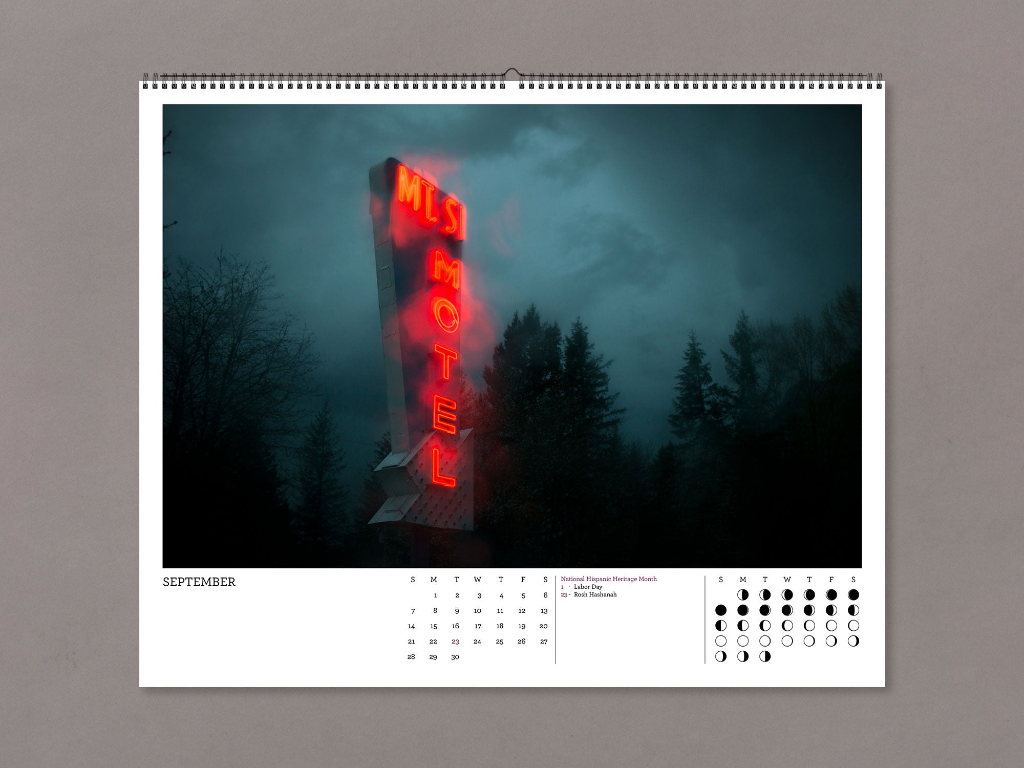 2025 Calendar - Todd Hido