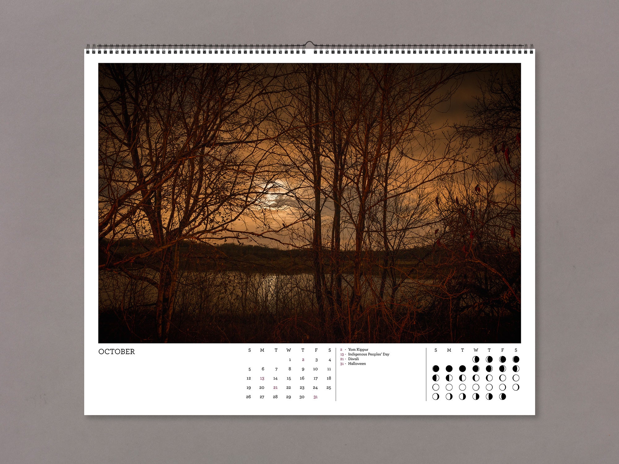 2025 Calendar - Todd Hido