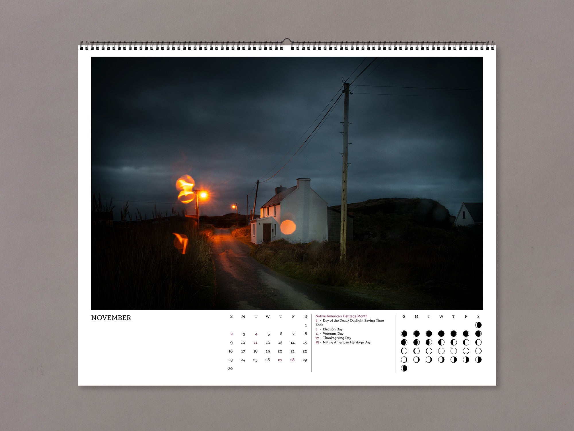 2025 Calendar - Todd Hido