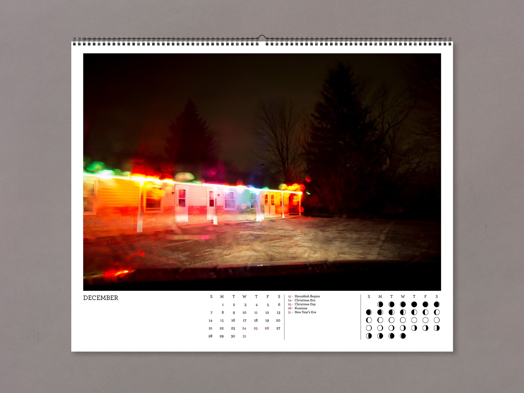 2025 Calendar - Todd Hido