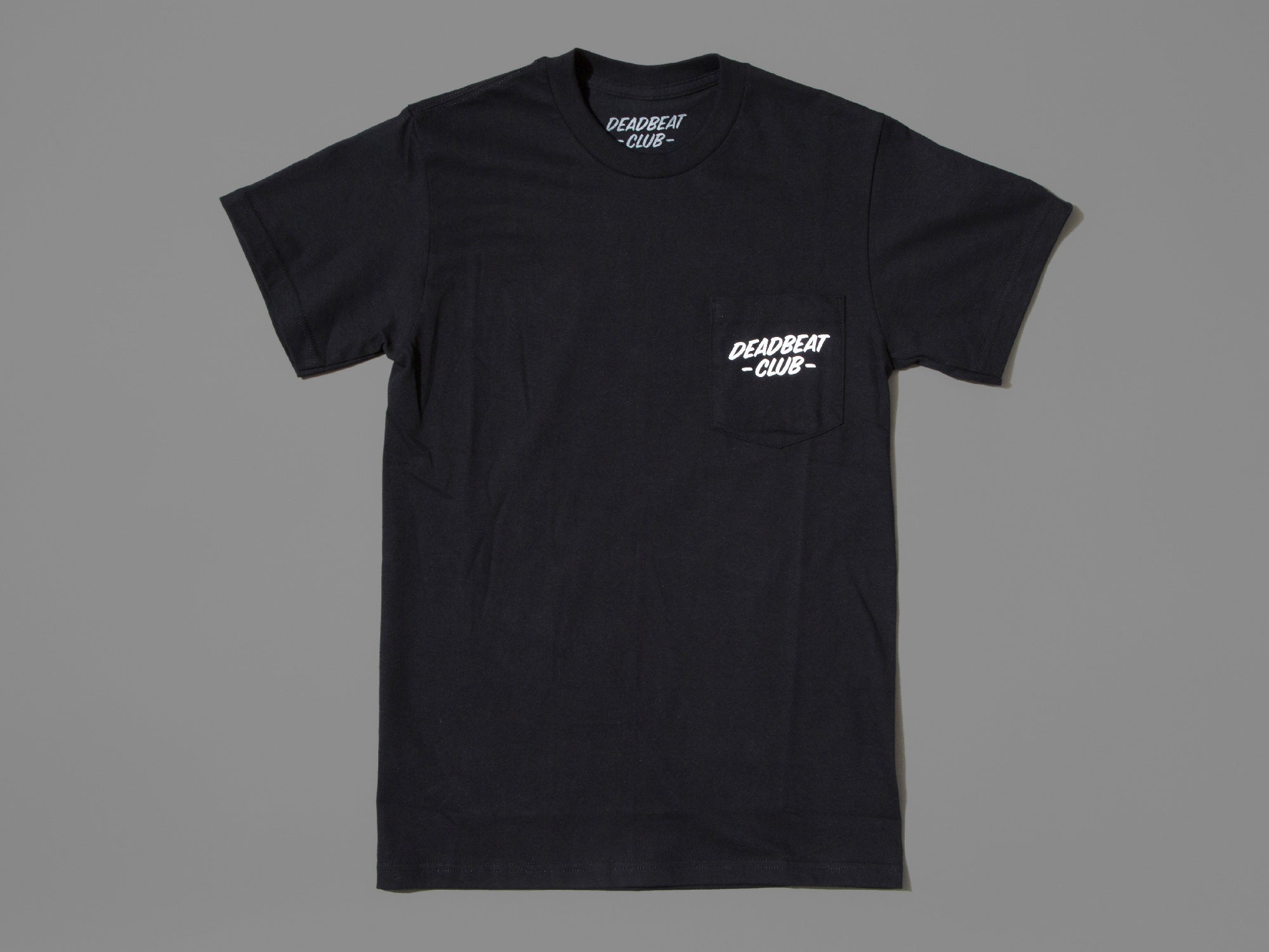 Deadbeat Club Pocket Shirt - Black